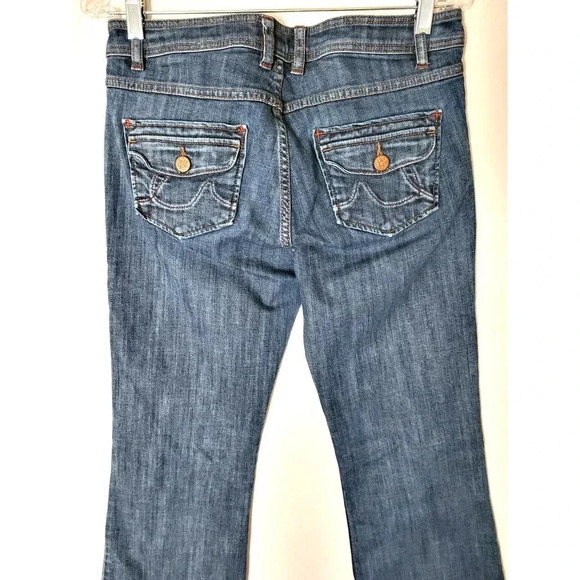 Cabi Strait leg Blue Jeans Size 6 1C - Picture 4 of 5